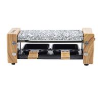 Raclette in legno HKoenig WOD2 con pietra 350W
