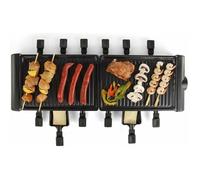 Raclette LIVOO DOC185 set 12 persone - Nero