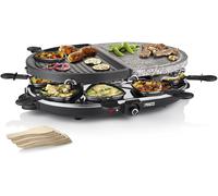 Princess 162710 Raclette 8 Oval Stone & Grill Party