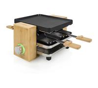 Princess 162950 Pure 4 Raclette 4 persone 800 W Nero/Legno