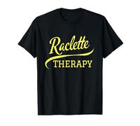 Raclette Therapy Fromage Montagne Humour Vacances Ski Maglietta