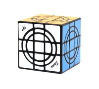 Racocou 3 x 3 cubi magici, forma irregolare, allenamento geometrico dello spazio, giocattolo intelligente antistress, sviluppo del cervello per bambini e adulti