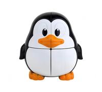 Racocou Animali, tridimensionale, forme divertenti e insolite, cubo di speed a 2 livelli, ribaltabile, giocattolo antistress e educativo per scopi creativi e di rilassamento,Marrone