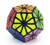 Racocou Crisantemo Cinque, dodecaedro. Cubo della velocità. Giocattolo educativo, adatto per l'apprendimento, il sollievo creativo dallo stress e il gioco dei bambini.,Grigio