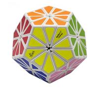 Racocou Crisantemo Cinque, dodecaedro. Cubo della velocità. Giocattolo educativo, adatto per l'apprendimento, il sollievo creativo dallo stress e il gioco dei bambini.,Rosso