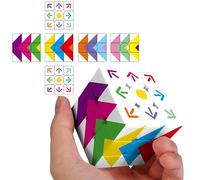 Racocou Cubo 3x3 speed. Pattern personalizzati stampati in UV. Giochi puzzle per bambini, adatti a scopi educativi e al sollievo dallo stress creativo.