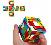 Racocou Cubo 3x3 speed. Pattern personalizzati stampati in UV. Giochi puzzle per bambini, adatti a scopi educativi e al sollievo dallo stress creativo.