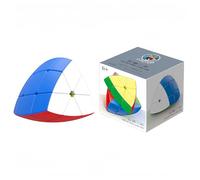 Racocou Cubo a cinque assi ad alta velocità, forma magnetica irregolare, adatto a bambini e adulti, per educazione, sollievo dallo stress e allenamento della logica,Blu