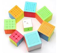 Racocou Cubo di speed (2.3.4.5.6.7.8.9) completo, adatto a varie esigenze, con finalità educative, per alleviare lo stress e sviluppare il pensiero logico