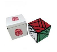 Racocou Cubo di Speed 3D di quarta dimensione, deformabile, adatto per l'istruzione, il rilassamento creativo e il gioco dei bambini.,Nero