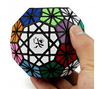 Racocou Cubo di speed, professionale nero retrò, giocattolo educativo e di intelligenza, per alleviare lo stress, allenamento e competizione, regalo per lo sviluppo cerebrale