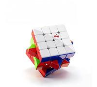 Racocou Cubo magnetico 4x4 assiale, 112 magneti, adatto a scopi educativi, sollievo creativo dallo stress e giocattoli per la prima infanzia