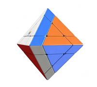 Racocou Cubo Speed Ottaedro Asse Magnetico 3X3 Forma Speciale, Allenamento del Pensiero Geometrico Giocattolo Educativo e Anti-Stress, Sblocco del Cervello per Bambini e Adulti