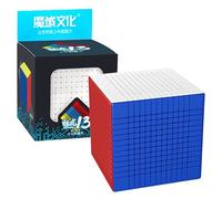 Racocou Cubo veloce, adesivi in PVC, difficoltà elevata per l'intelligenza, adatto a bambini e adulti, utilizzato per l'educazione, il rilassamento dallo stress e l'allenamento logico,Cromo