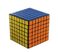 Racocou Cubo veloce, adesivi in PVC, difficoltà elevata per l'intelligenza, adatto a bambini e adulti, utilizzato per l'educazione, il rilassamento dallo stress e l'allenamento logico,Cromo
