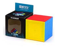 Racocou Cubo veloce, adesivi in PVC, difficoltà elevata per l'intelligenza, adatto a bambini e adulti, utilizzato per l'educazione, il rilassamento dallo stress e l'allenamento logico,Bronzo