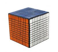 Racocou Cubo veloce, adesivi in PVC, difficoltà elevata per l'intelligenza, adatto a bambini e adulti, utilizzato per l'educazione, il rilassamento dallo stress e l'allenamento logico,Metallico