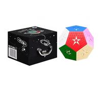 Racocou cubo veloce, di 7º, 8º, 9º, 11º, 13º ordine, dodecaedro, adatto a bambini e adulti, utilizzato per l'educazione, il sollievo dallo stress e l'allenamento logico,Ottone