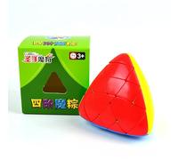 Racocou Cubo veloce, forme avanzate, allenamento intellettuale ad alta difficoltà, adatto a bambini e adulti, utilizzato per l'educazione, il sollievo dallo stress e l'allenamento della logica,Ottone