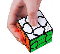 Racocou Cubo veloce, petali, schema di taglio 3x3, adatto a bambini e adulti, utilizzato per educazione, rilassamento dallo stress e allenamento della logica