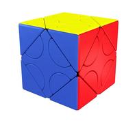 Racocou Gira e ruota, lati opposti. Cubo veloce, rotazione limitata, adatto a bambini e adulti, utilizzato per educazione, sollievo dallo stress e allenamento logico,Bronzo