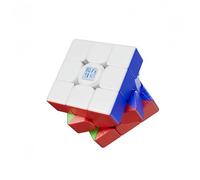 Racocou Maglev, cubo magnetico 3x3, adatto a scopi educativi e come sollievo creativo dallo stress. Giocattolo per bambini 5,6x5,6 cm,D'oro
