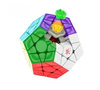 Racocou Magnete a levitazione migliorata, cubo magnetico a tre assi a 12 facce, adatto a scopi educativi e per il sollievo creativo dallo stress. Giocattolo per bambini,Multi colored