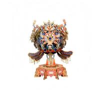 Racocou Modello assemblabile in metallo a forma di corona fenice | Puzzle 3D in stile nazionale, oggetto artigianale da tavolo, giocattolo educativo e creativo per ridurre lo stress