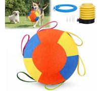 Racocou Palla da Pastore per Cani Resistente agli Strappi Palla da addestramento per Cani con Corda per Pastore di Bestiame e Tutte Le Razze Grandi Gioco interattivo all'aperto,XXS