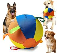 Racocou Palla da Pastore per Cani Resistente agli Strappi Palla da addestramento per Cani con Corda per Pastore di Bestiame e Tutte Le Razze Grandi Gioco interattivo all'aperto,M