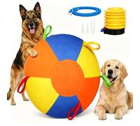 Racocou Palla da Pastore per Cani Resistente agli Strappi Palla da addestramento per Cani con Corda per Pastore di Bestiame e Tutte Le Razze Grandi Gioco interattivo all'aperto,S