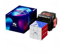 Racocou Versione flagship 3x3 con 88 pezzi magnetici. Cubo a risoluzione veloce. Adatto a scopi educativi, per alleviare lo stress in modo creativo e come giocattolo per bambini.