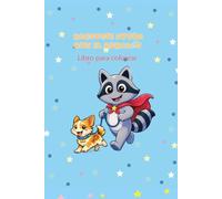Racoogie ayuda con el corazón: Libro para colorear
