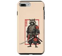Racoon Samurai Katana Japanese Warrior Uomini Ragazzi Bambini Donne Custodia per iPhone 7 Plus/8 Plus