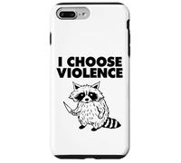 Racoon Scelgo la violenza Custodia per iPhone 7 Plus/8 Plus