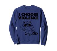 Racoon Scelgo la violenza Felpa