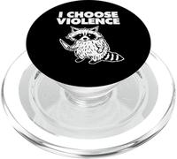 Racoon Scelgo la violenza PopSockets PopGrip per MagSafe
