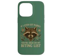 Racoon SE I Ever GET Rabbia, Sei ALTO SULLA Mia Lista Mordente Custodia per iPhone 14 Pro Max
