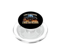 Racoons I Stay' Up Late Late Funny Owl Bootleg PopSockets PopGrip per MagSafe