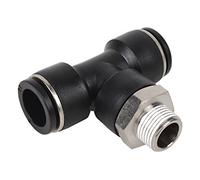 Cofan 05231014 Raccordo filettato in plastica T, T-10, R-1/4, 10 mm, Set di 5 Pezzi