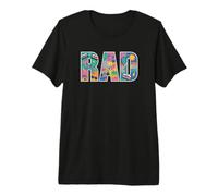 Rad 90s Retro Nostalgia Arcade Gamer Maglietta Premium