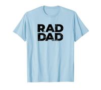 Rad Dad Cool Miglior Padre Citazione Dice Vintage Uomini in difficoltà Maglietta