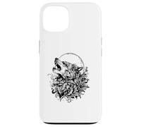 Rad Howling Wolf Design for the Wolfpack Custodia per iPhone 13