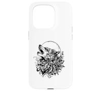 Rad Howling Wolf Design for the Wolfpack Custodia per iPhone 15 Pro