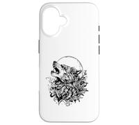 Rad Howling Wolf Design for the Wolfpack Custodia per iPhone 16