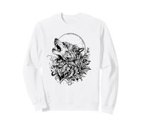 Rad Howling Wolf Design for The Wolfpack Felpa