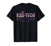 Rad Tech 4th of July Patriotic Radiology Tech USA Flag Desig Maglietta