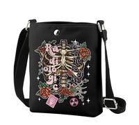 Rad Tech, borsa a tracolla con scheletro radiologico, regalo di laurea per lei, Radiologico Cr Regno Unito, 0