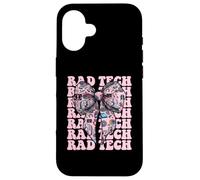 Rad Tech Radiologia Radiologo Radiografo Ragazza Coquette Custodia per iPhone 16