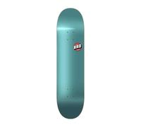 RAD Unisex - Adulto Bianco Logo Skateboard, Teal Maple, 7.75"